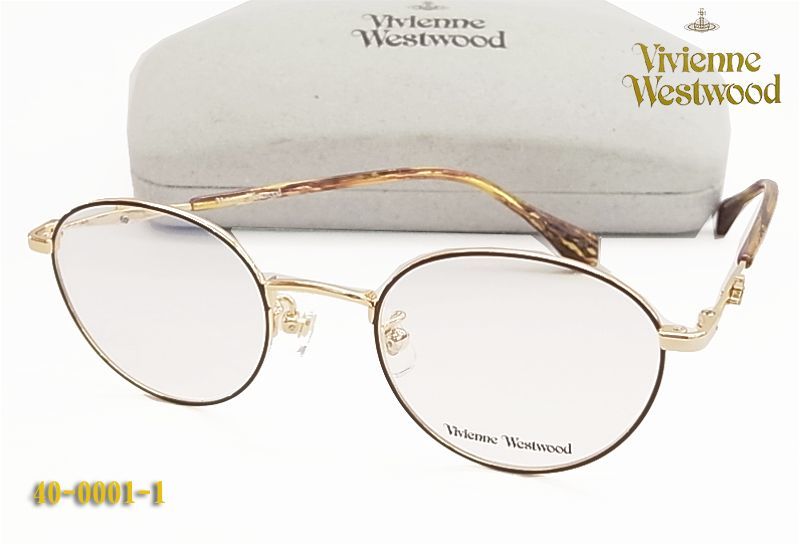 VivienneWestwood（ヴィヴィアン・ウエストウッド）眼鏡 メガネ フレーム 40-0001-1 ボストン 40-0001 c01