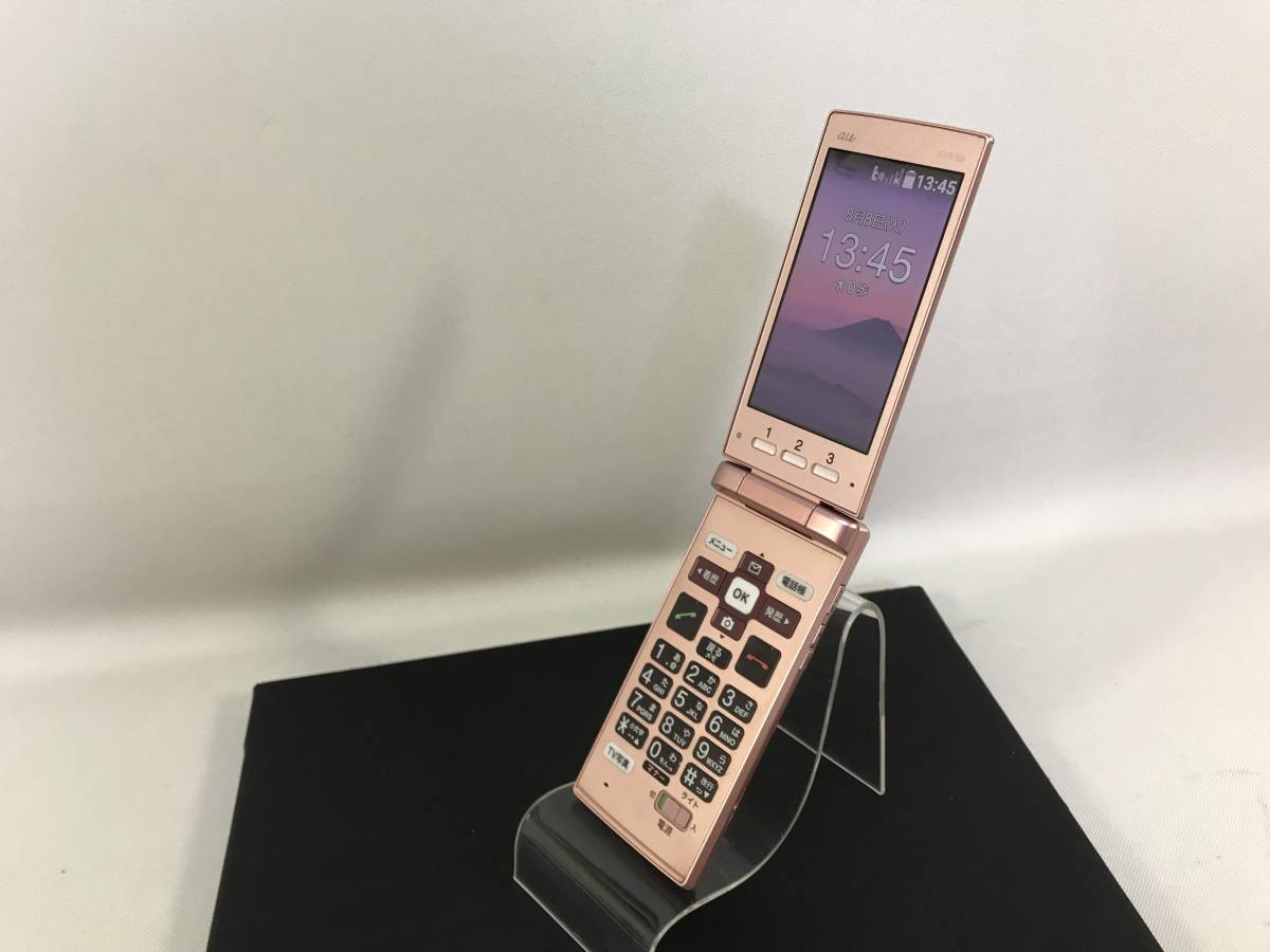 au KYF36 初期化済み 判定〇 かんたんケータイ 京セラ - 携帯電話