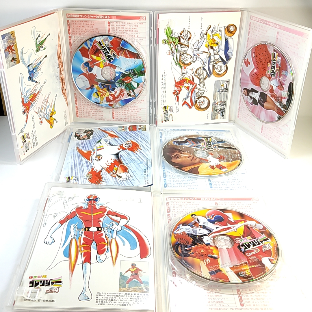  бесплатная доставка DVD Himitsu Sentai Goranger Vol.1~14 все 14 шт комплект 