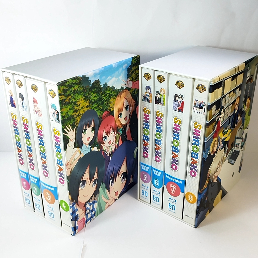 ５本新品未開封　SHIROBAKO 全巻 初回限定版 Blu-ray BOX付