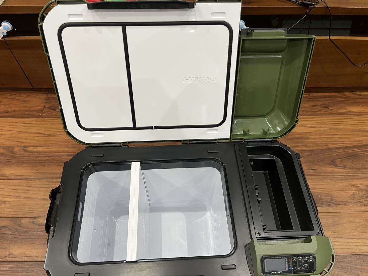 HiKOKI ポータブル 冷温庫 UL18DB 25l 大容量 フォレストグリーン