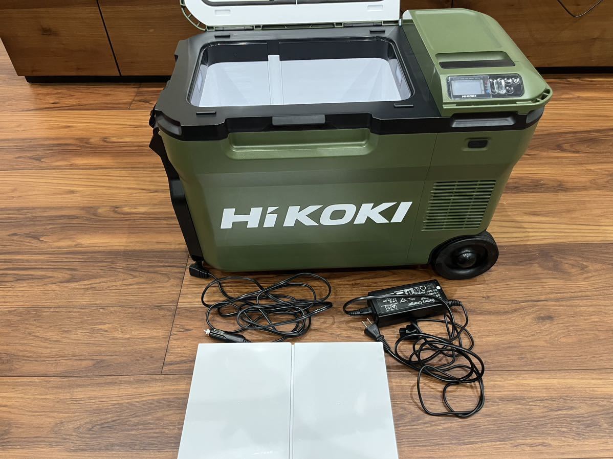 HiKOKI ポータブル 冷温庫 UL18DB 25l 大容量 フォレストグリーン