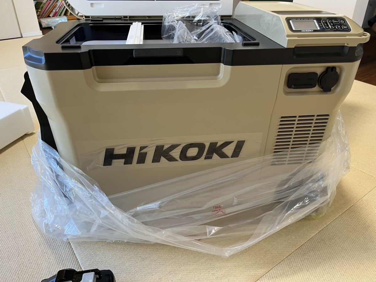 HiKOKI ポータブル 冷温庫UL18DBA 25L サウンドベージュ 最新