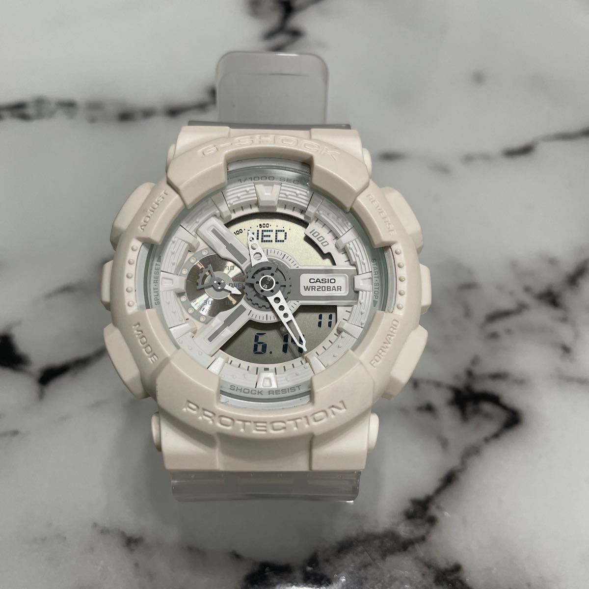 G-SHOCK 極美品 ホワイト×スケルトン カスタム カシオ CASIO カシオ 電池交換済み レア ジーショック GA-110 G-SHOCK 極美品 ホワイト×スケルトン カスタム カシオ CASIO カシオ 電池交換済み レア ジーショック GA-110