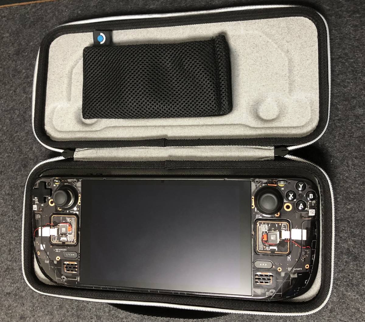 美品 Steam deck 512gb モデル dbland製 teradown skin + 純正