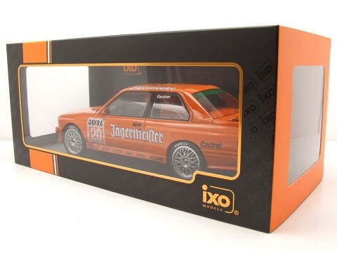 1/18 イェーガーマイスター IXO BMW M3 E30 No.20 Jagermeister DTM Nuerburgring ニュルブルクリンク 1992 梱包サイズ80_画像3