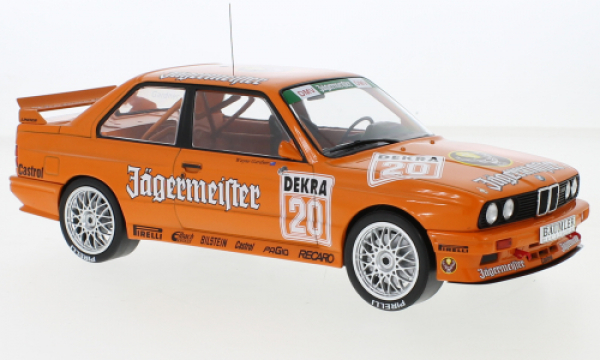 1/18 イェーガーマイスター IXO BMW M3 E30 No.20 Jagermeister DTM Nuerburgring ニュルブルクリンク 1992 梱包サイズ80_画像1