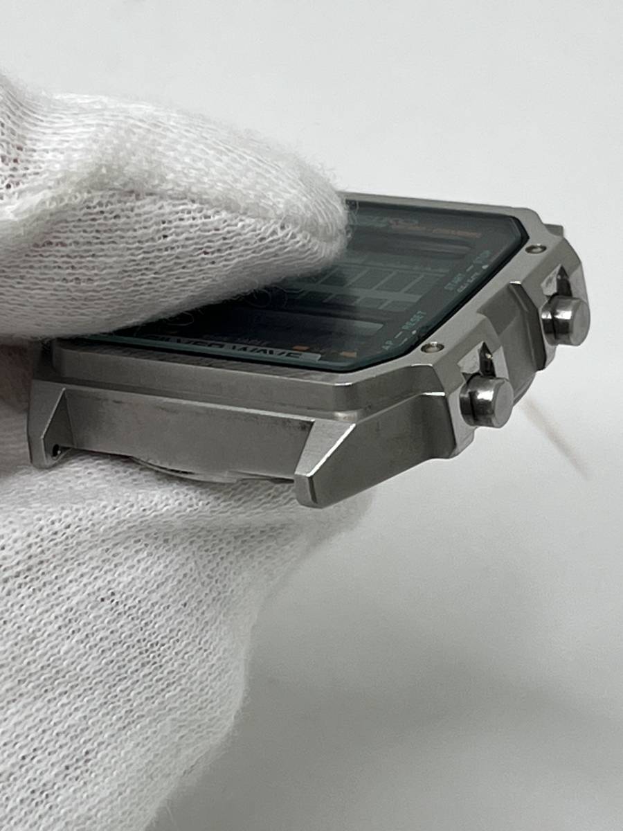 M607】貴重品 SEIKO D409-5030 SILVER WAVE シルバーウェーブ デジタル