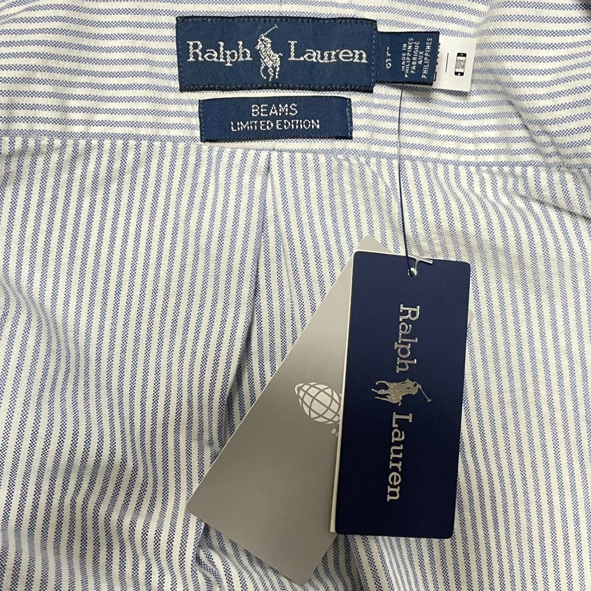 新品未使用 別注 POLO RALPH LAUREN for BEAMS Classic shirt