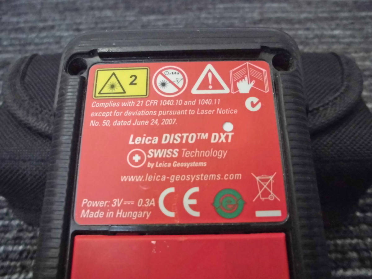 TAJIMA タジマツール レーザー距離計 ライカディストDXT IP65仕様 TAJIMA タジマツール レーザー距離計 ライカディストDXT IP65仕様