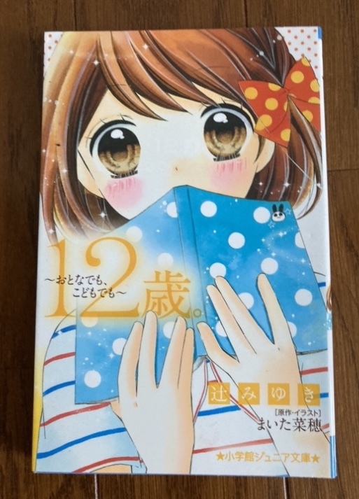 初版/書籍/12歳 おとなでも こどもでも/小学館/ジュニア文庫/辻みゆき/文庫/ちゃお/漫画コミック/アニメ/小学生/学校/初恋/ノベライズ/成長_画像4