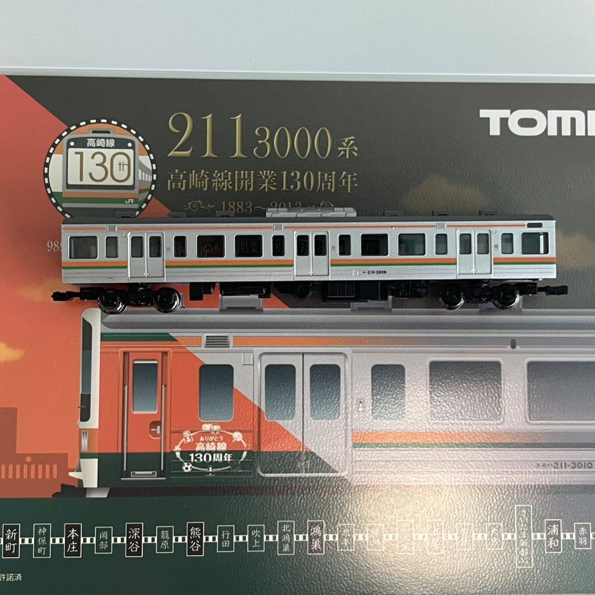 TOMIX 98921 JR 211 3000系近郊電車(高崎線開業130周年) 10両セット