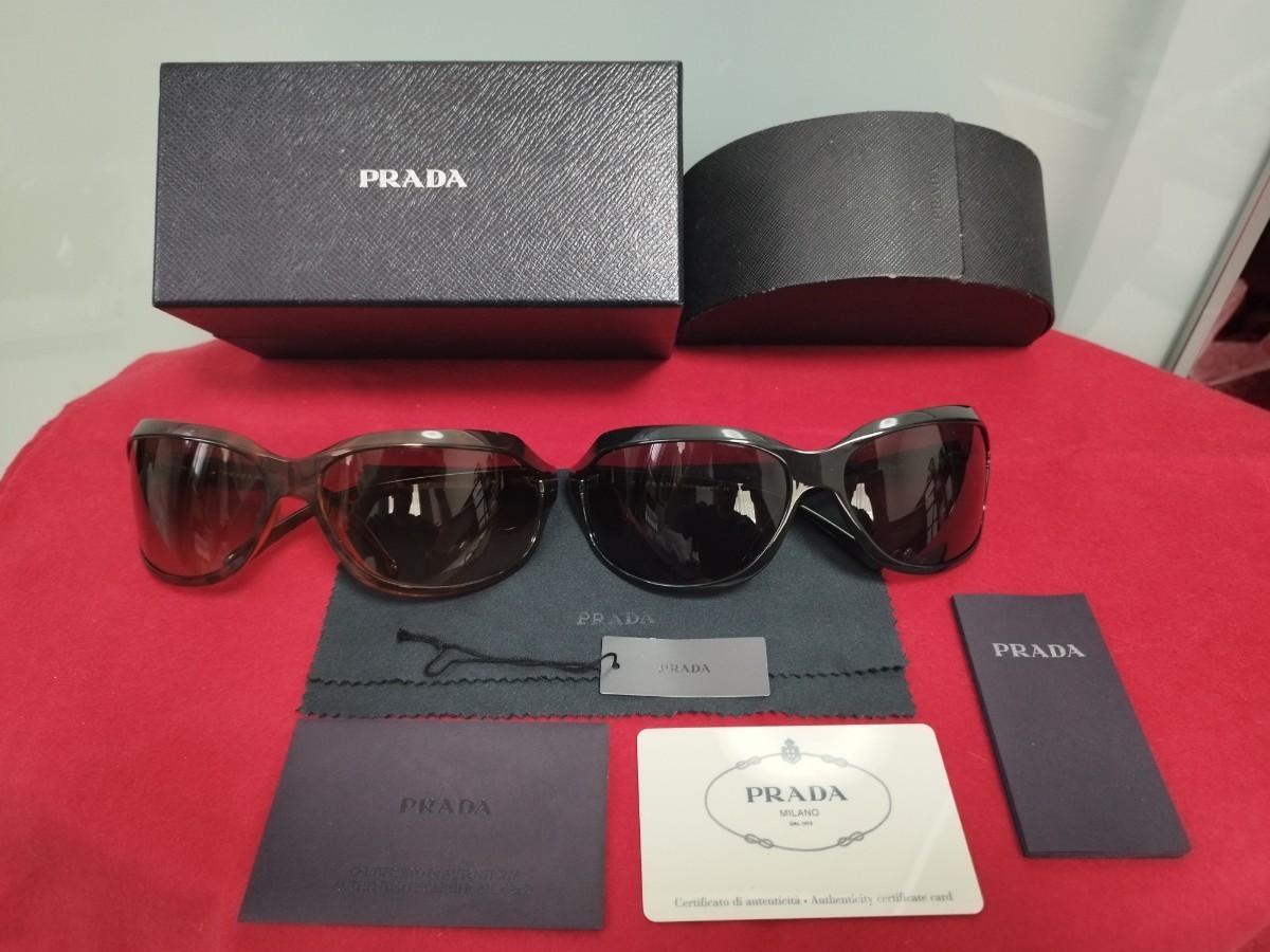 ☆GACKTさん着用モデル PRADA プラダ SPR14G☆ 廃盤希少品 ブラック