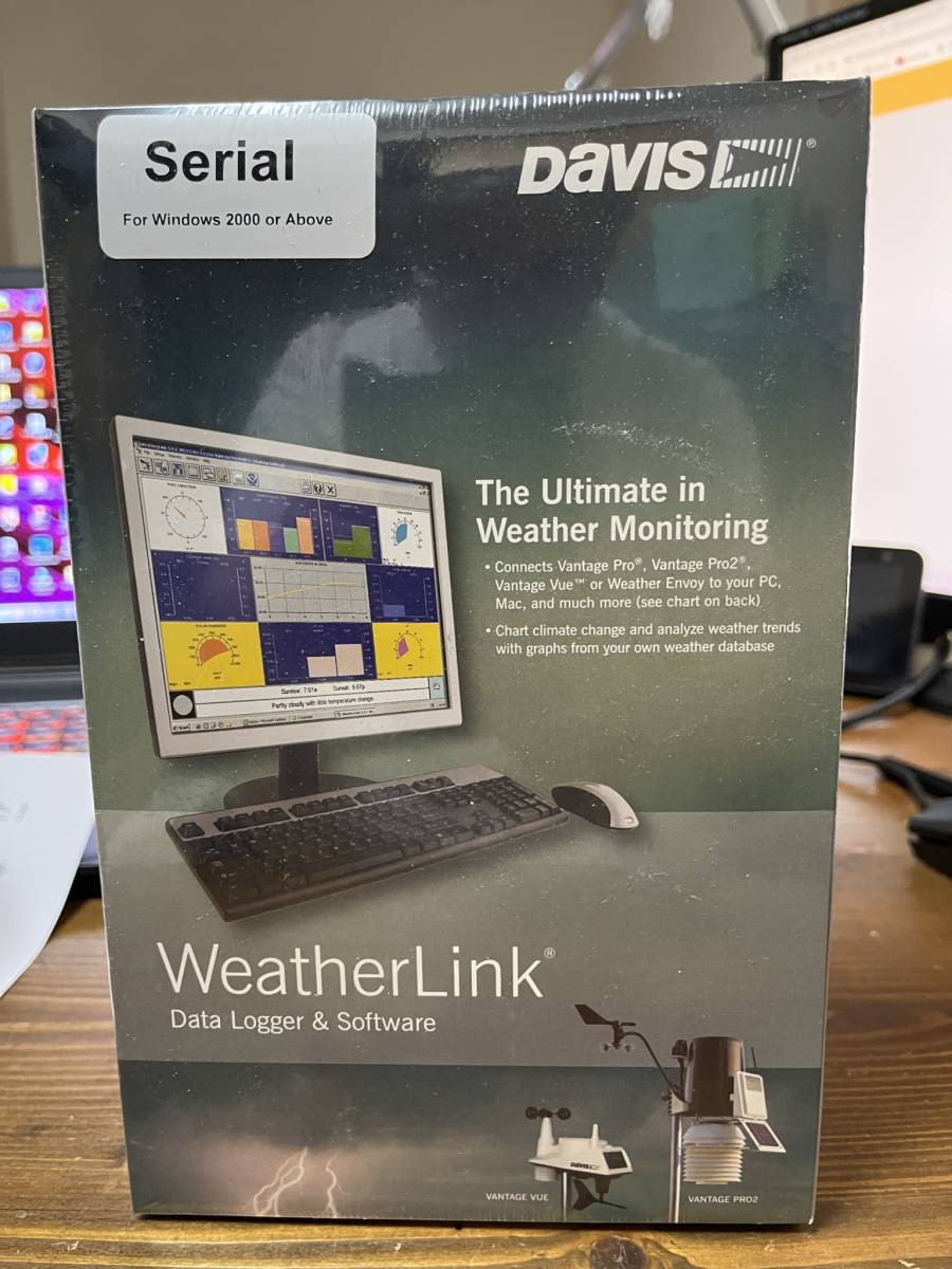 【日本語取扱説明書付】 Davis ウェザーリンク Serial シリアル データロガー WeatherLink Logger