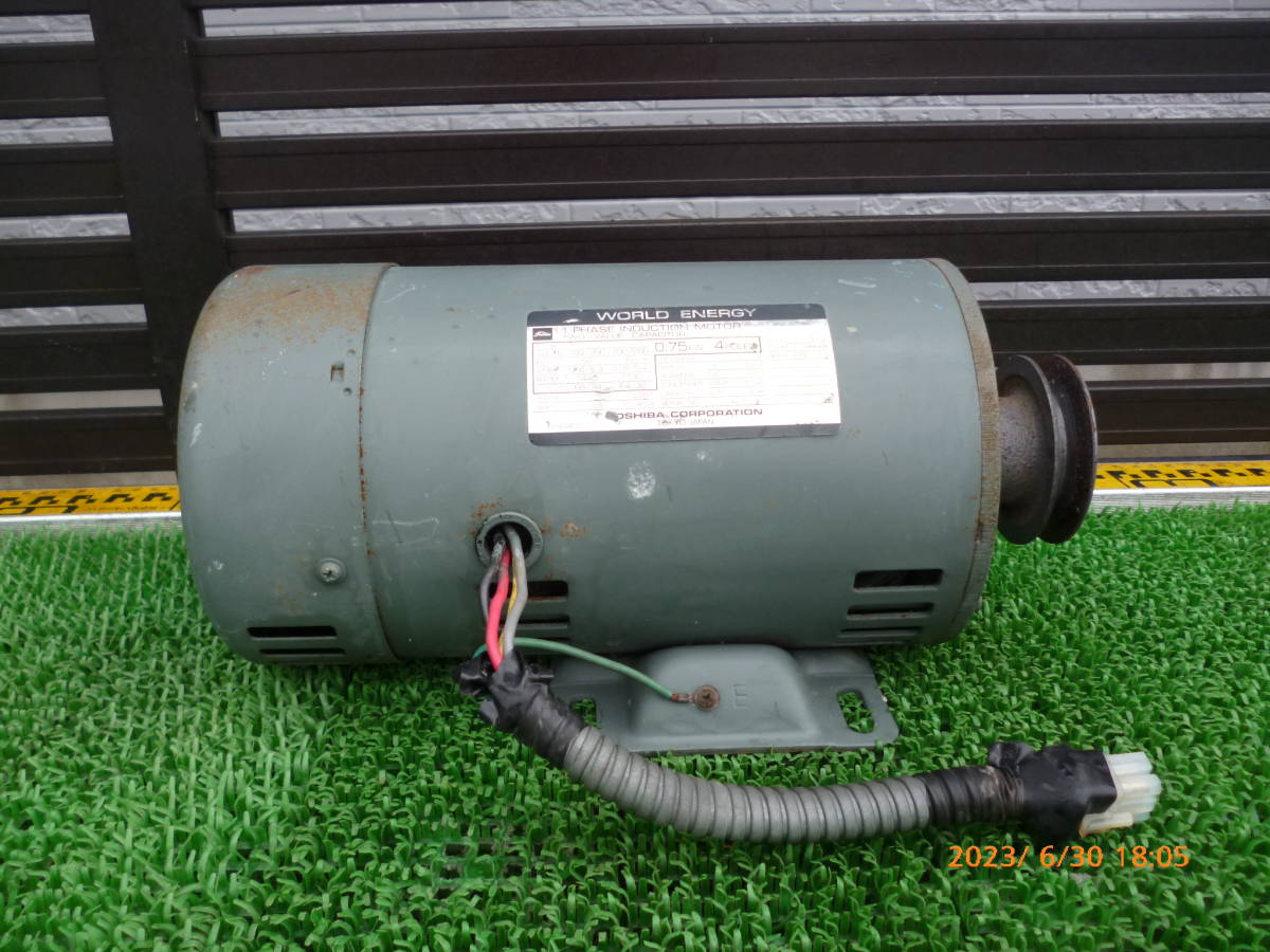 Yahoo!オークション - 東芝 TOSHIBA モーター 0.75kw 4POLE SIKD Yahoo!オークション - 東芝 TOSHIBA モーター 0.75kw 4POLE SIKD