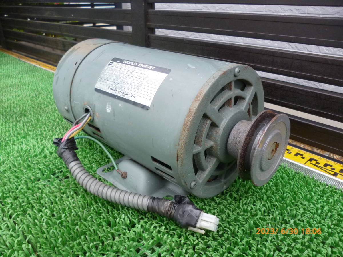 Yahoo!オークション - 東芝 TOSHIBA モーター 0.75kw 4POLE SIKD Yahoo!オークション - 東芝 TOSHIBA モーター 0.75kw 4POLE SIKD