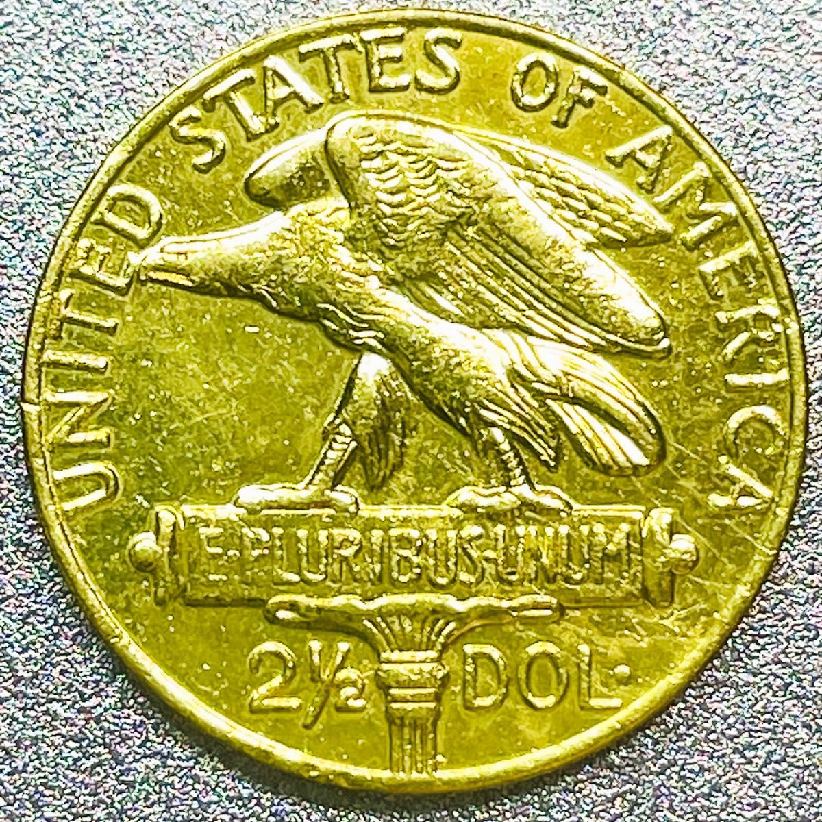 パナマパシフィック 2.5ドル金貨 1915年 S　レプリカコイン