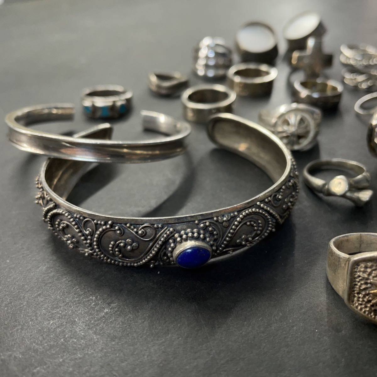 1000円〜 y93 大量 ヴィンテージ シルバーアクセサリー まとめ売