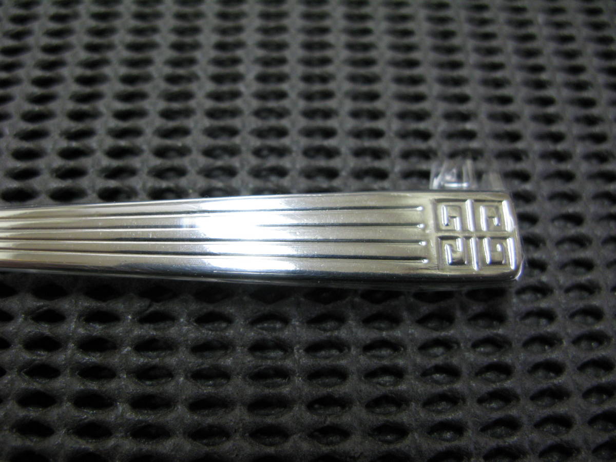  Givenchy /GIVENCHY* ice cream spoon 5ps.@*18-0 stainless steel * unused storage goods 