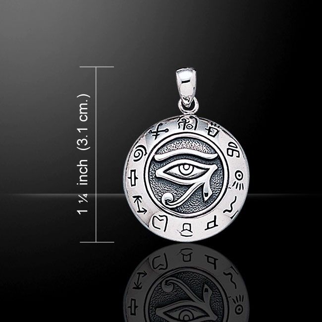 PETERSTONE Egyptian Eye of Horus ペンダントトップ