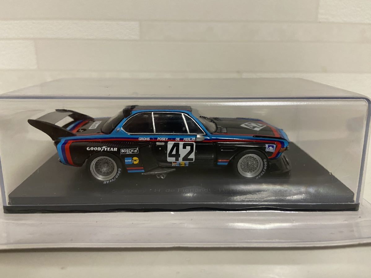 即決 アシェット 1/43 ル・マン24時間レースカーコレクション BMW 3.5 CSL 1976 Hachette スパーク spark No.42 アルピナ ALPINA_画像3