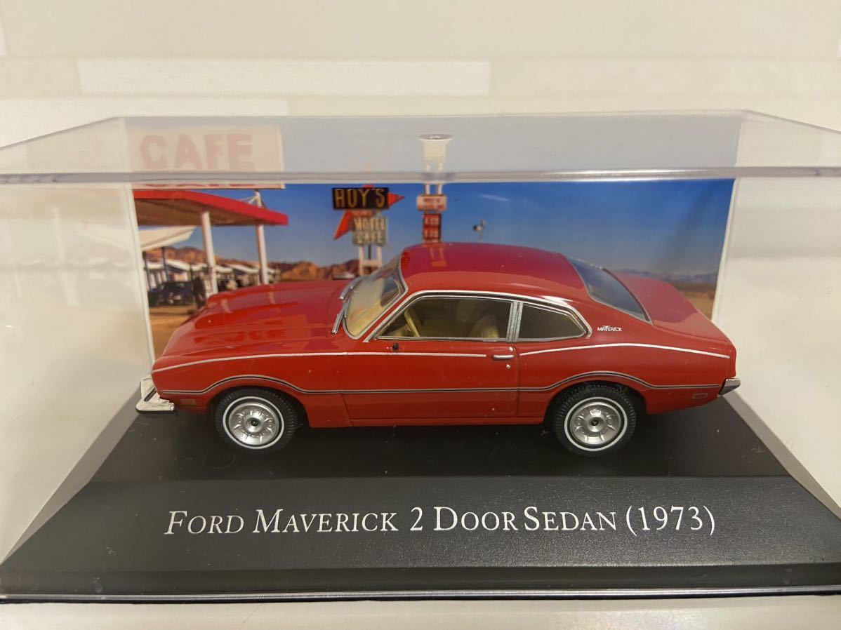 即決 デアゴスティーニ 1/43 アメリカンカーコレクション フォード マーベリック 2ドア セダン 1973 DeAGOSTINI Ford MAVERIC 2DOOR_画像4