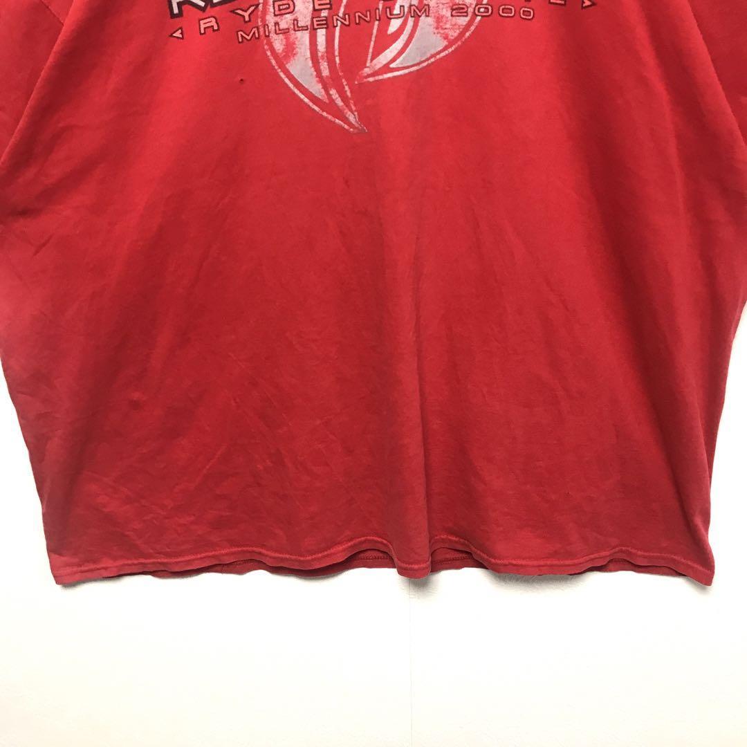 返品不可】 00s USA製 RUFF DMX B系HIPHOP Tシャツ RYDERS 文字、ロゴ