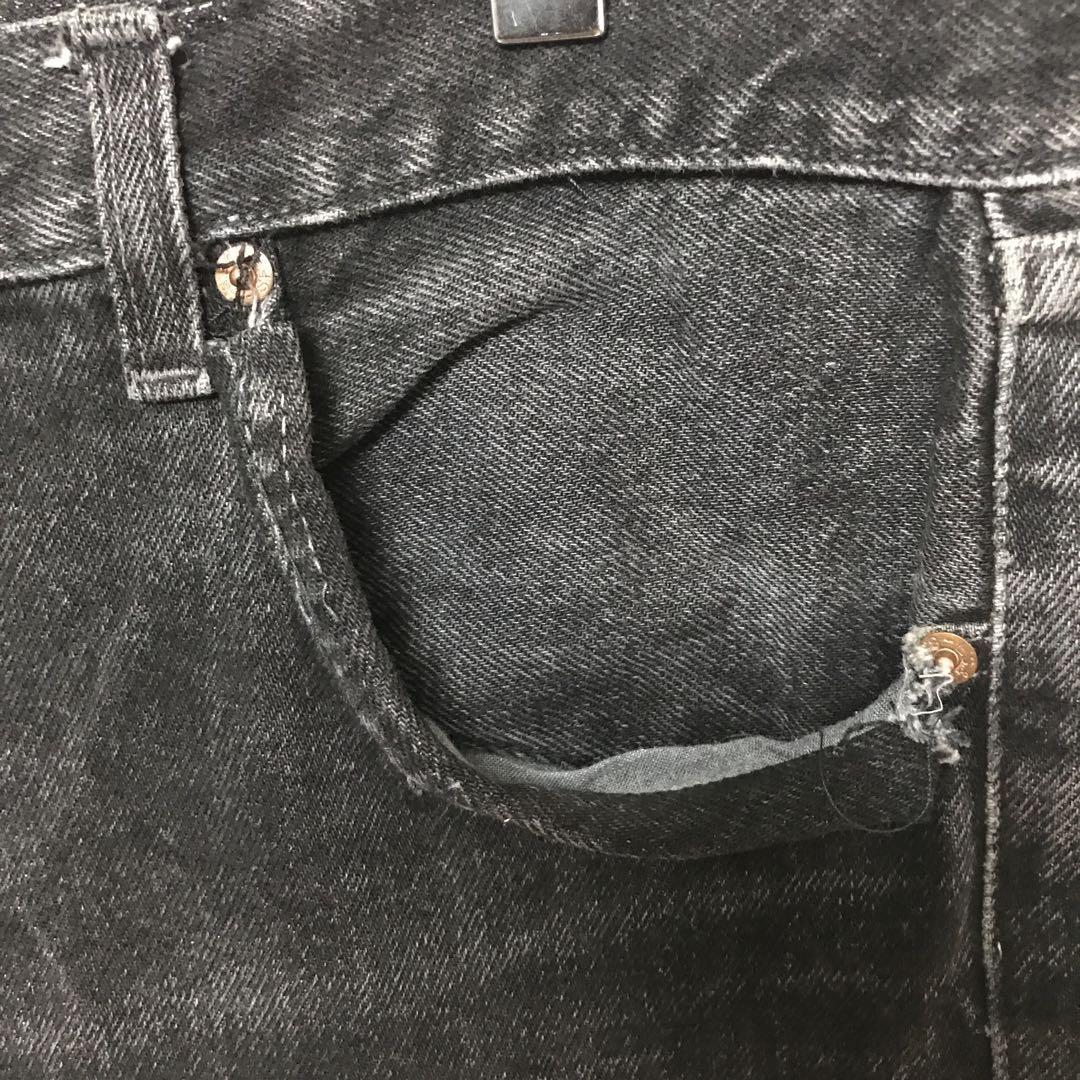 38×36 Levi's 501 米国製 サルファー染め ブラックデニム | inmano.com.br