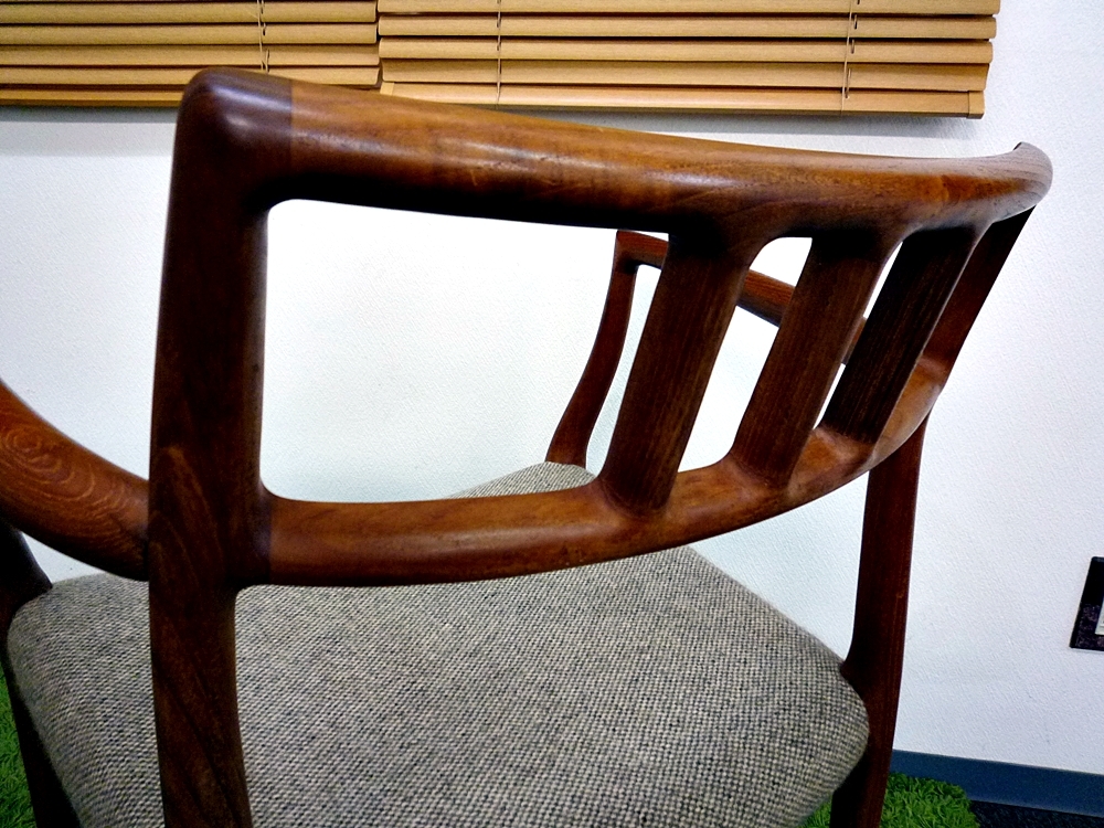 ☆①デンマーク家具☆L.MOLLER-HOJBJERG-DENMARK/モラー☆ダイニング