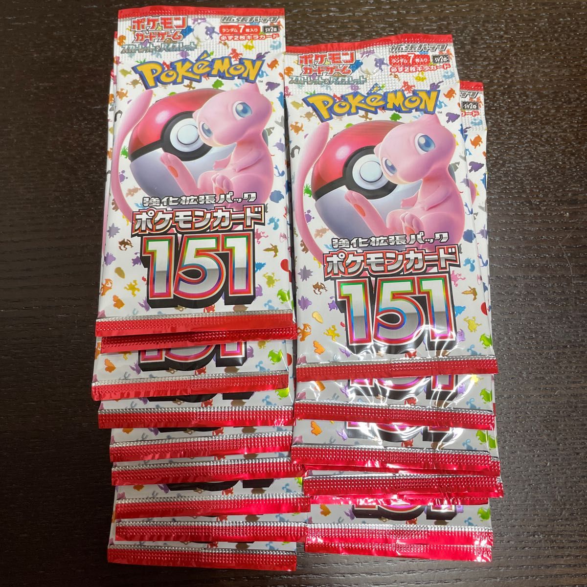 ポケモンカード　151 重量サーチ済み　18パック　新品未開封品