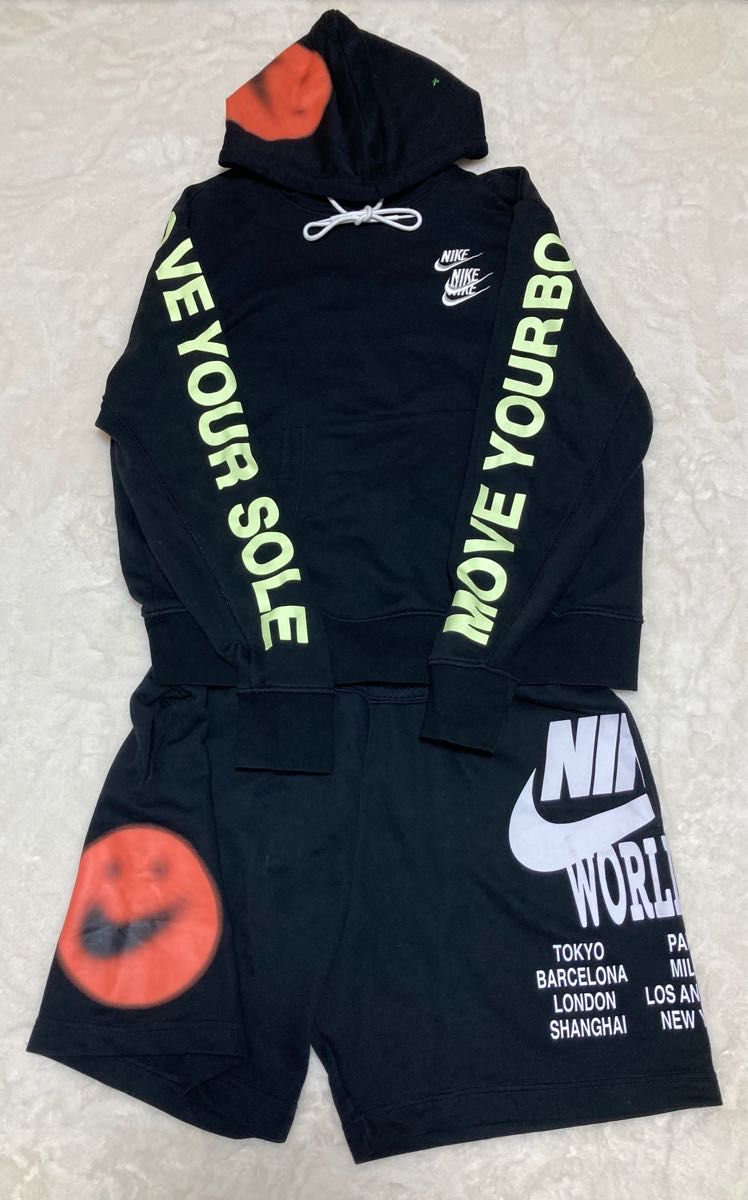 NIKE ナイキ ワールドツアー セットアップ パーカー ハーフ NIKE ナイキ ワールドツアー セットアップ パーカー ハーフ