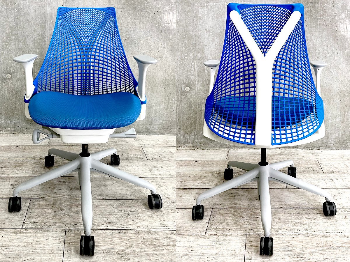 HermanMiller/ハーマンミラー□セイルチェア□機能制限モデル□固定肘