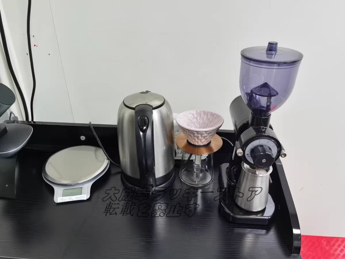  practical use * electric coffee mill coffee mill (gla India .) 110V F415