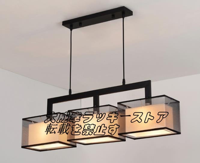 「室内芸術」 ペンダントライト シャンデリア　高級感デザイン シーリングライト 和風ランプ レストラン/居間用ランプ 天井照明F658_画像2