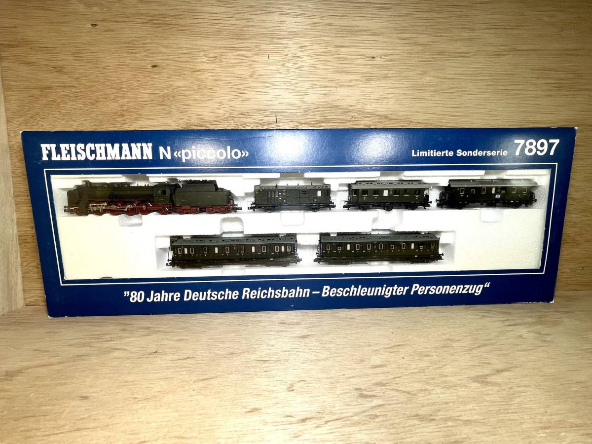 FLEISCHMANN Nゲージ7897 DRG ドイツ帝国鉄道BR 39.105(P10) 蒸気機関