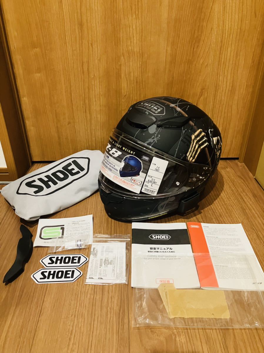 美品 無傷 SHOEI 限定モデル Z-8 FAUST 定価68,200円(Lサイズ)|売買