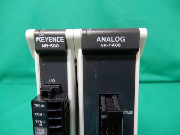 □KEYENCE NR-500 マルチ入力データロガー他 記録計 キーエンス□(電材