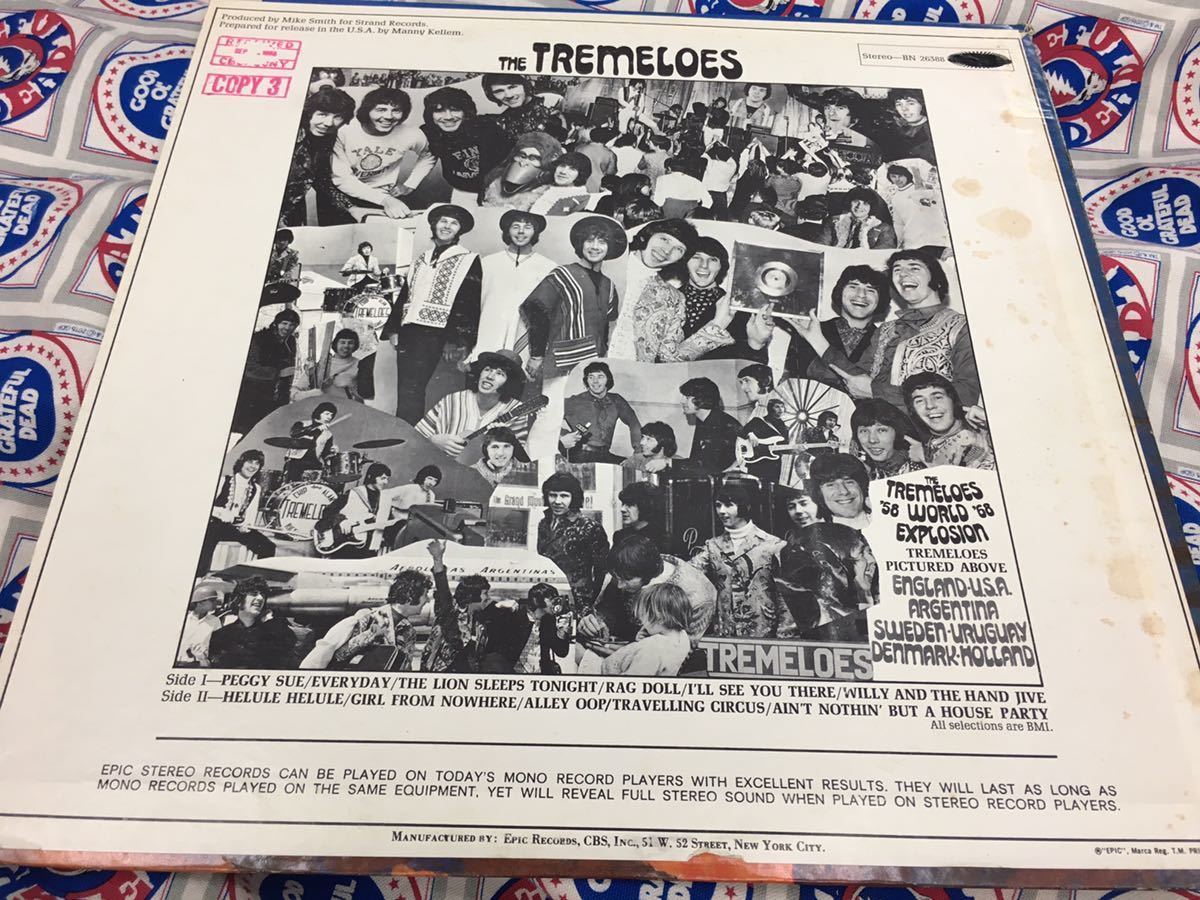 The Tremeloes★中古LP/US盤「トレメローズ～World Explosion!」_画像2