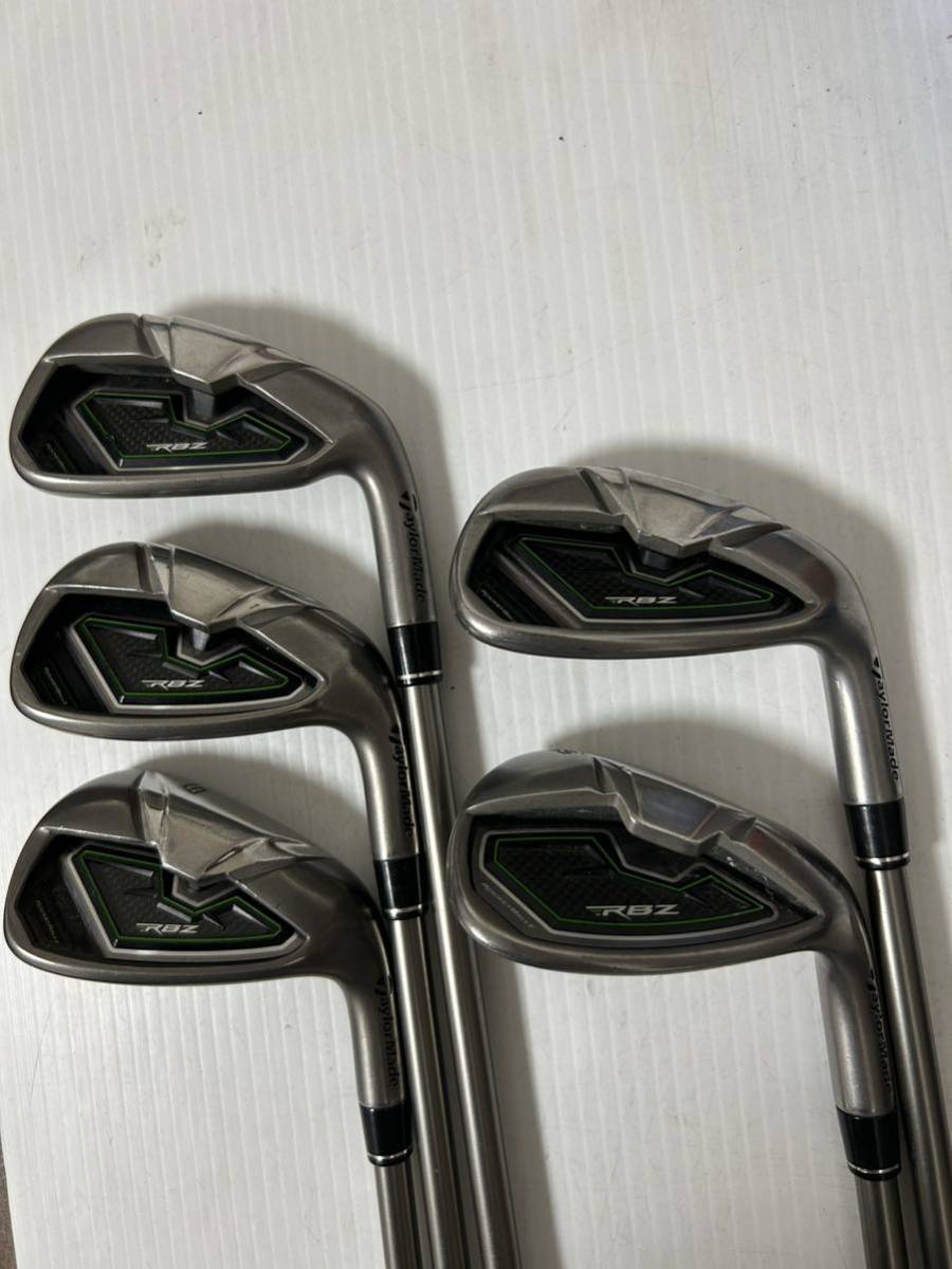 送料無料 レディース RBZ アイアン 7 8 9 PW SW 5本セット Lフレックス