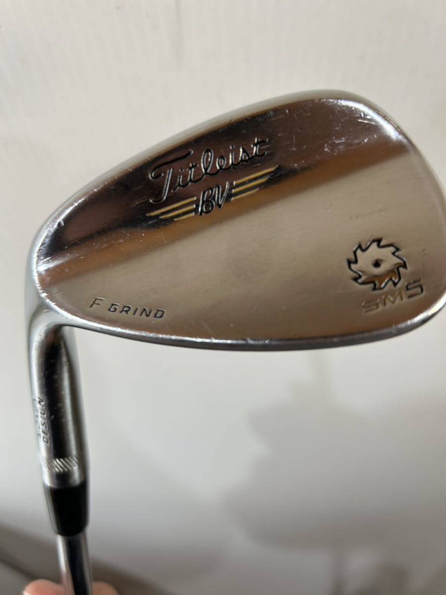 希少レフティ★Titleist SM5 52° F GRIND DG s200 左利き用 ボーケイ タイトリスト FORGED 管理番号12978_画像3