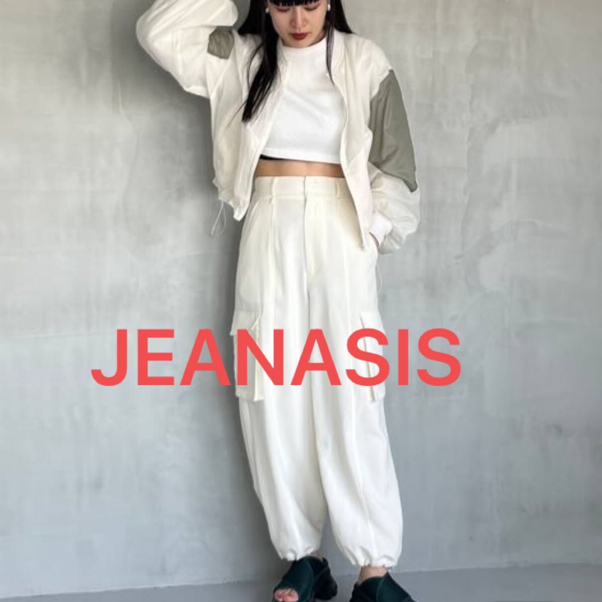 JEANASIS ハイショクシアーブルゾン