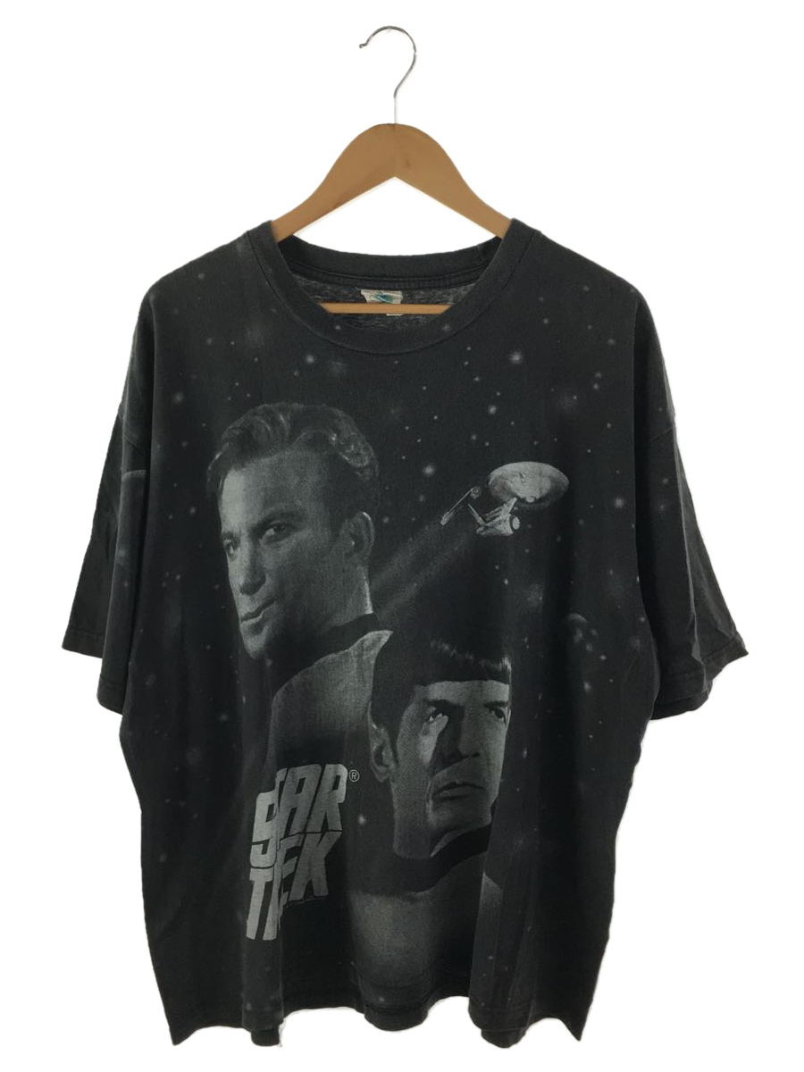 Champ/90s/STAR TREK/スタートレックTシャツ/XL/コットン/BLK//半袖 ムービーTシャツ_画像1