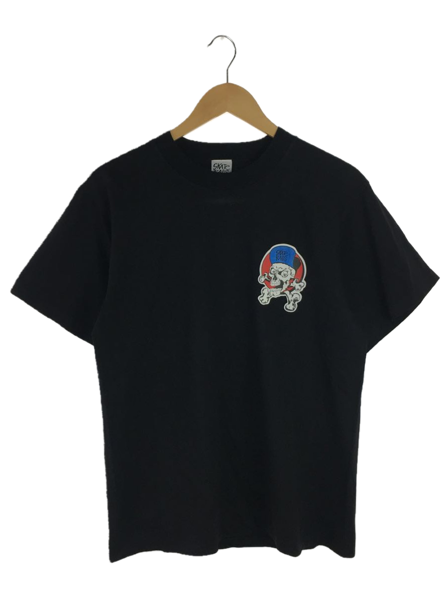 SKATE RAGS/Tシャツ/M/コットン/BLK//半袖