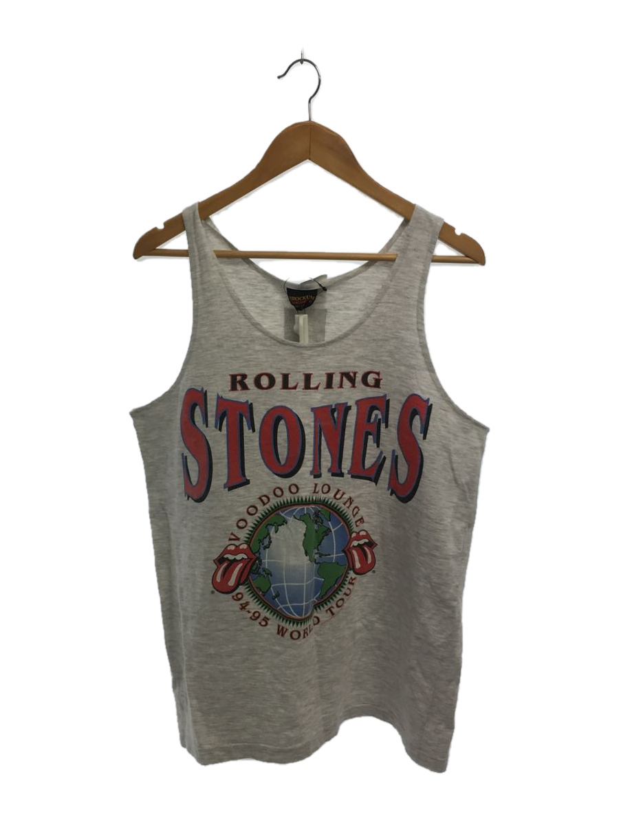 【驚きの値段で】 ROLLING BROCKUM/THE STONES/94-95WORLD ローリングストーンズ TOUR/オーストラリア製/Tシャツ/L//タンクトップ その他