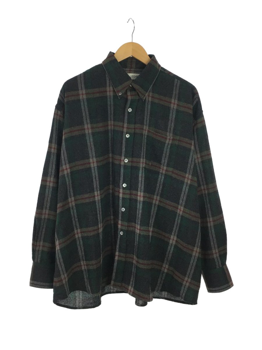 偉大な OUR LEGACY◇22AW/BORROWED BD SHIRT/長袖シャツ/48/ウール