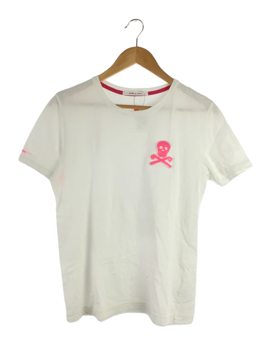 即納&大特価】 MARK & LONA◇Tシャツ/M/コットン/WHT その他