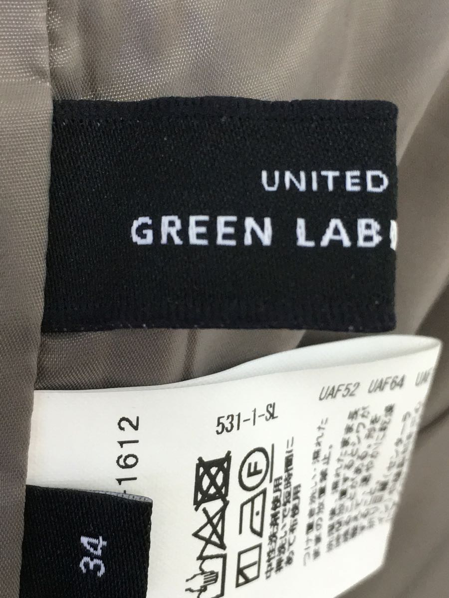 UNITED ARROWS green label relaxing◆green label relaxing/ボトム/34/ウール/ベージュ/無地/3514-138-1612_画像4