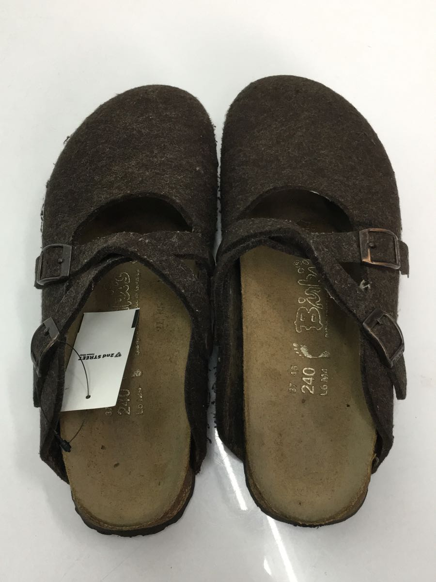 Birki’s BIRKENSTOCK◆フェルトウール/ビルキーローリー/サンダル/24cm/BRW_画像3