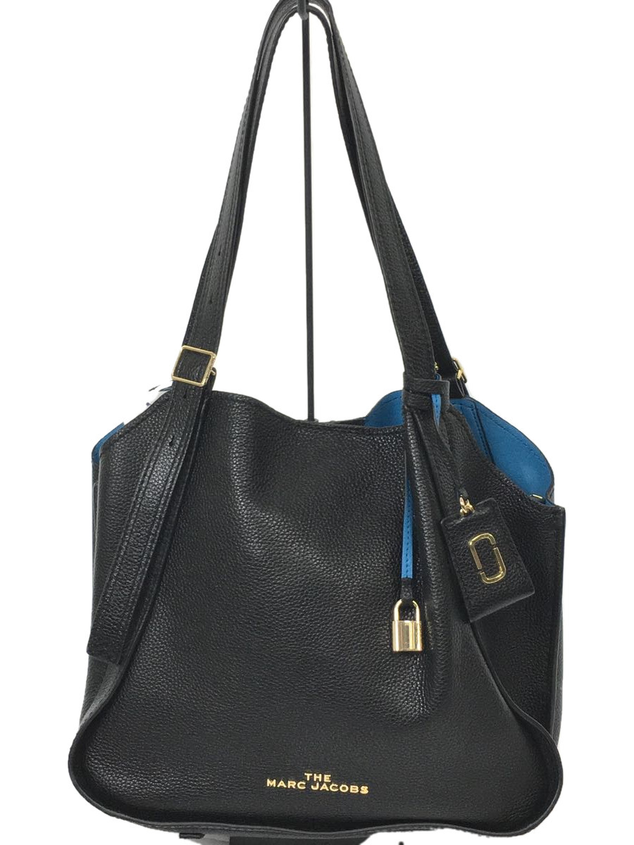 NEW限定品】 MARC JACOBS◇トートバッグ/レザー/BLK/無地/M0016736