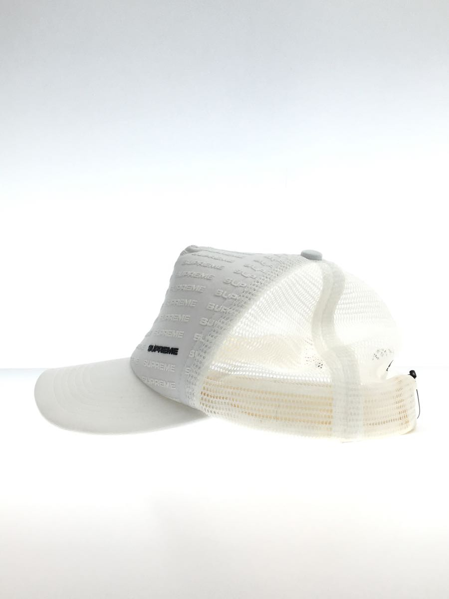 Supreme◆mesh back 5-panel /内側黄ばみ有メッシュキャップ/FREE/ポリエステル/WHT/メン_画像2